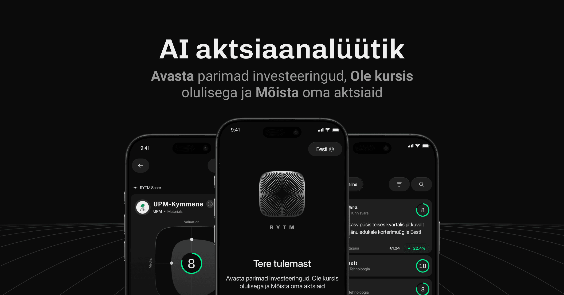 RYTM - AI aktsiaanalüütik on nüüd kõigile kättesaadav